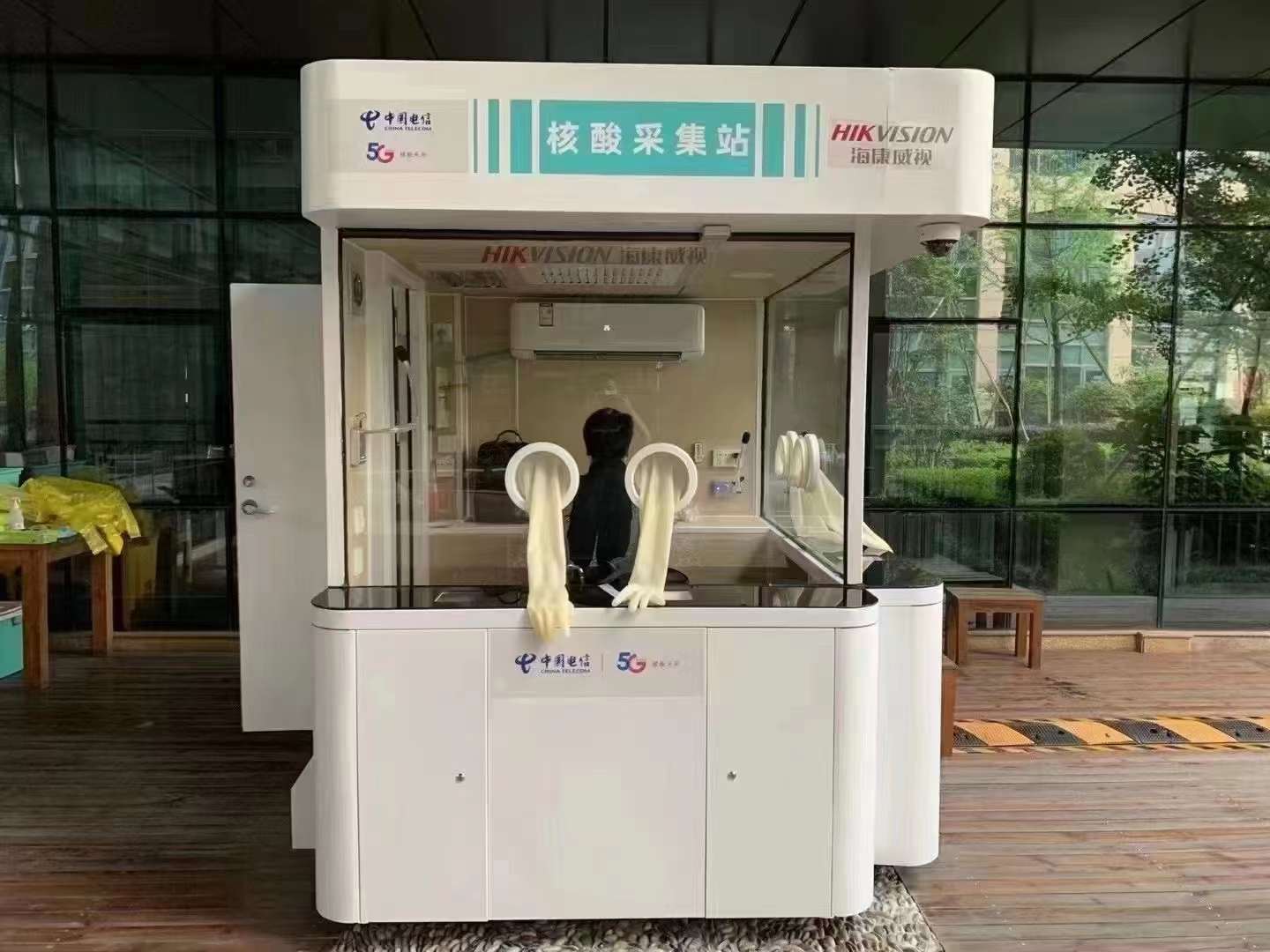 核酸檢測(cè)點(diǎn)窗口對(duì)講機(jī)